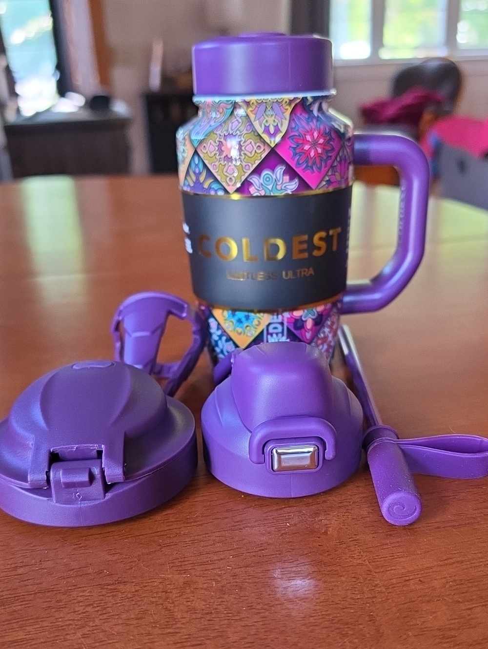 Coldest 15 oz Limitless Bottle - Mosaic Bloom